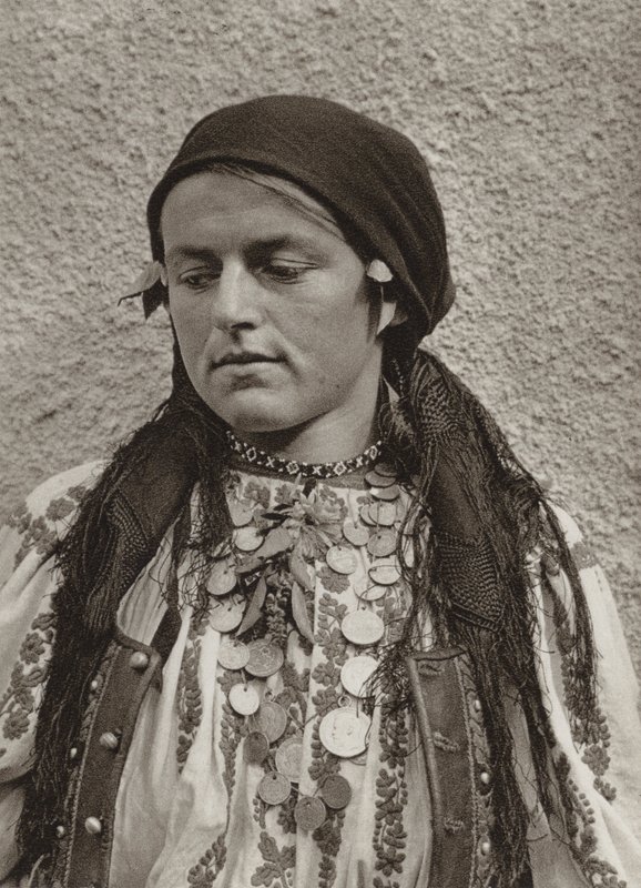 Roumanie : Merisor, paysanne - Kurt Hielscher