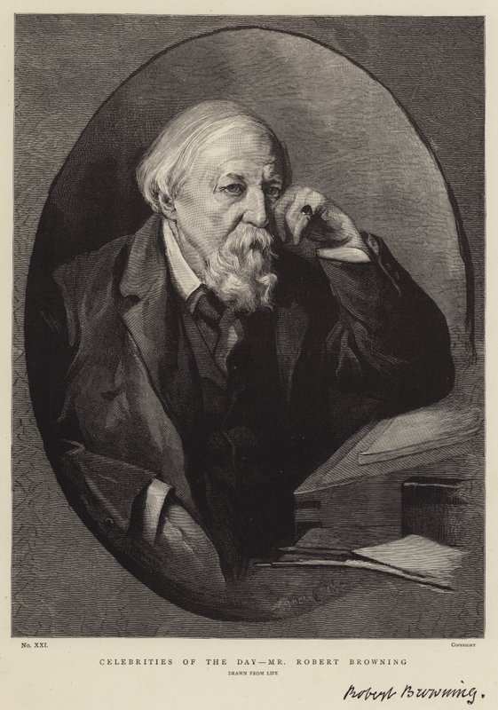 Célébrités du jour, M. Robert Browning - Lance Calkin