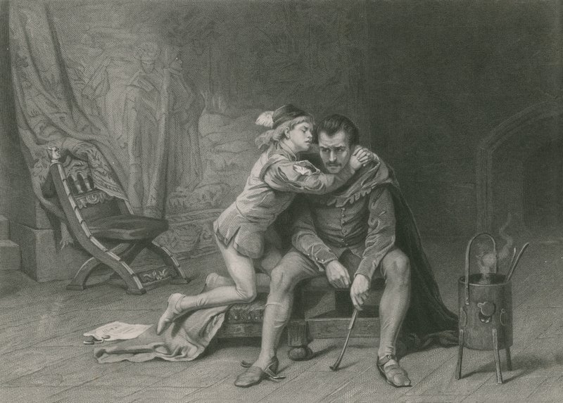 Prince Arthur et Hubert, Roi Jean - Laslett John Pott