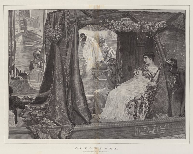 Cléopâtre - Lawrence Alma Tadema