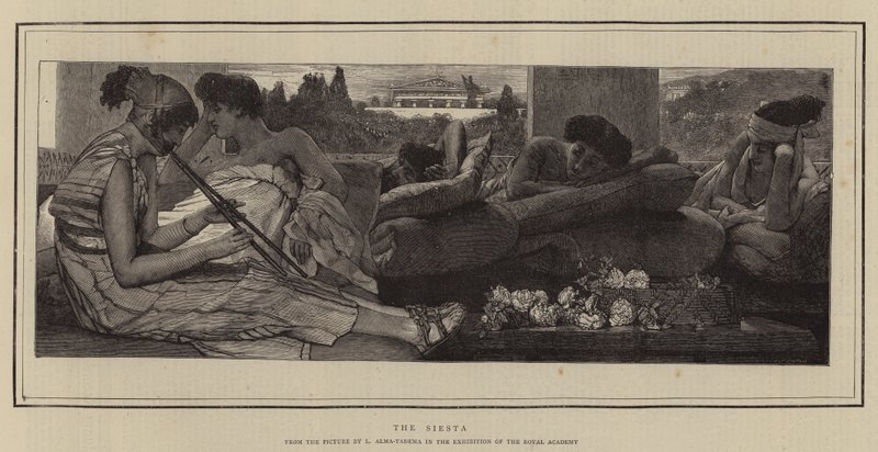 La Sieste - Lawrence Alma Tadema