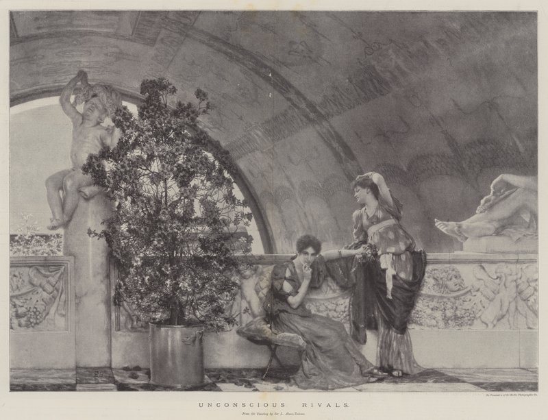 Rivaux inconscients - Lawrence Alma Tadema