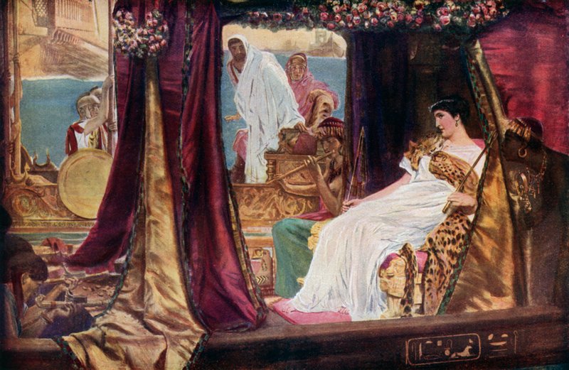 Cléopâtre sur sa barge, d