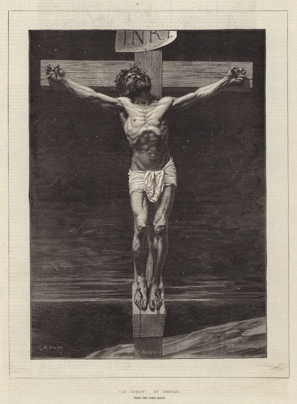 Le Christ, du Salon de Paris - Leon Joseph Florentin Bonnat