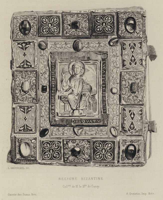 Reliure byzantine - Leon Gaucherel