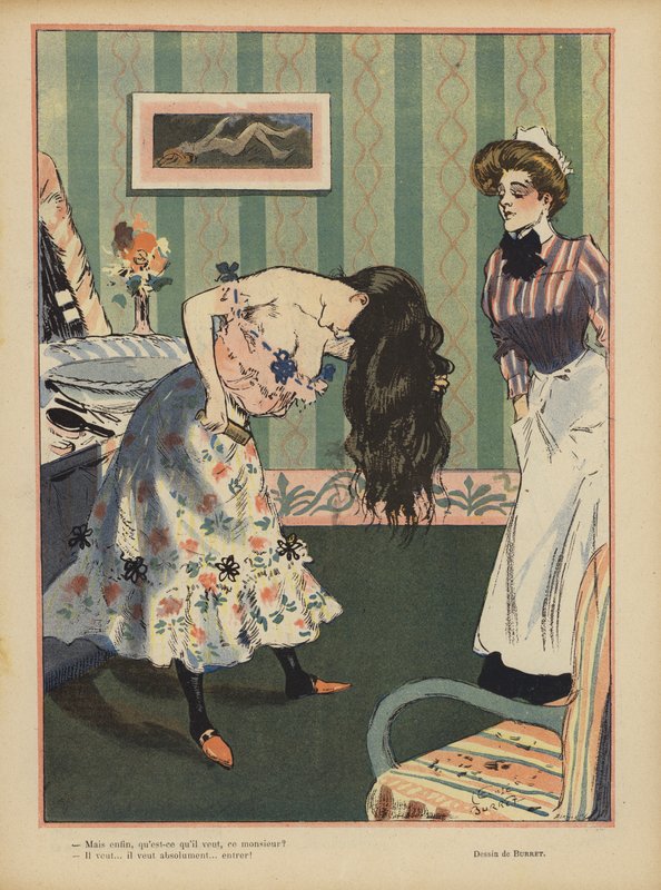 Illustration pour Le Rire - Leonce Burret