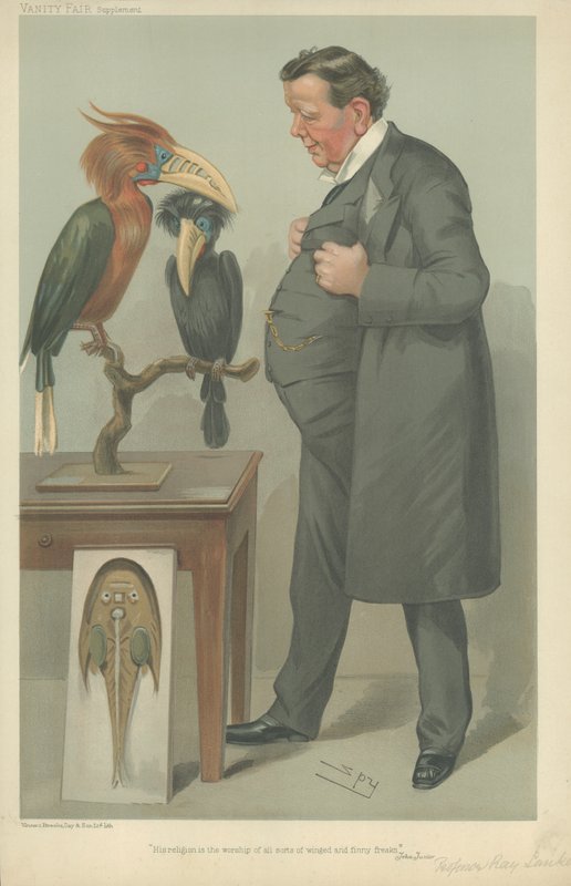 Professeur Ray Lankester - Leslie Matthew Ward