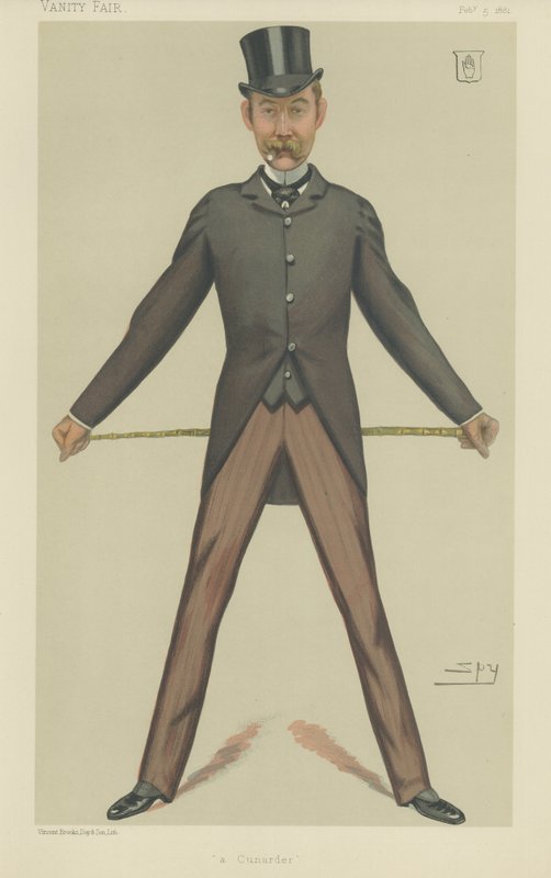 Sir B E Cunard - Leslie Matthew Ward