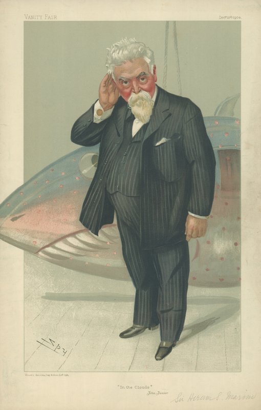Sir Hiram Stevens Maxim - Leslie Matthew Ward