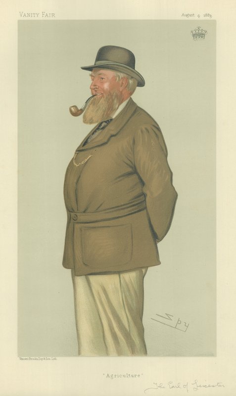Le comte de Leicester - Leslie Matthew Ward