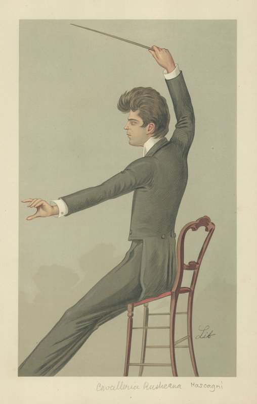 Signor Pietro Mascagni - Liborio Prosperi