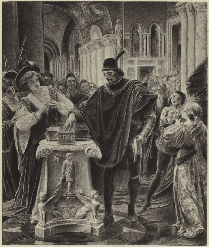 Le choix de Bassanio - Lionel Royer