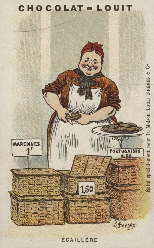 Écaillère - Louis Borgex