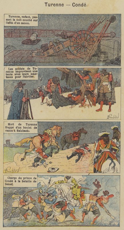 Turenne, Condé - Louis Charles (after) Bombled