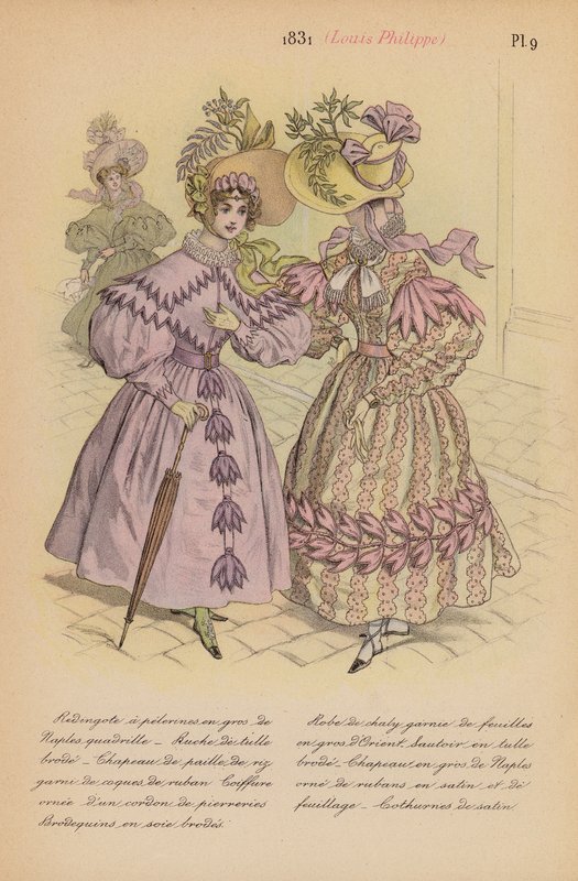 Mode française : 1831, Louis-Philippe - Louis Colas