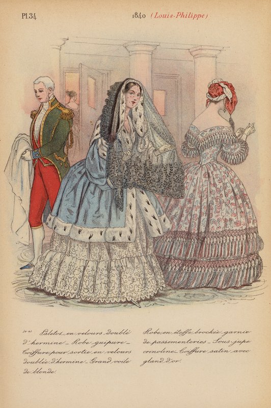 Mode française : 1840, Louis-Philippe - Louis Colas