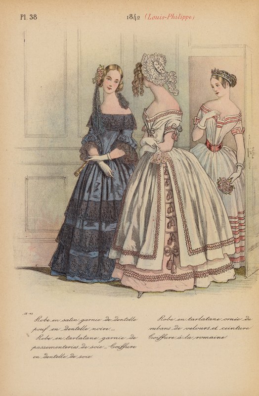 Mode française : 1842, Louis-Philippe - Louis Colas