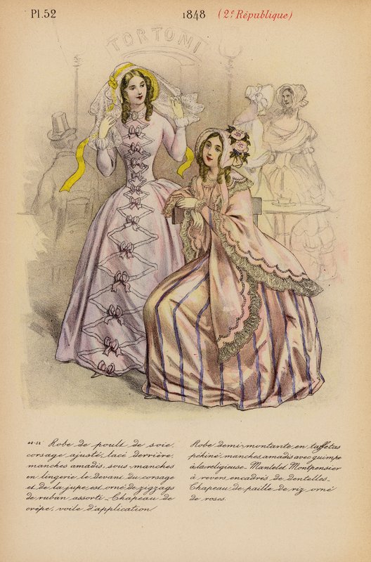 Mode française : 1848, 2e République - Louis Colas