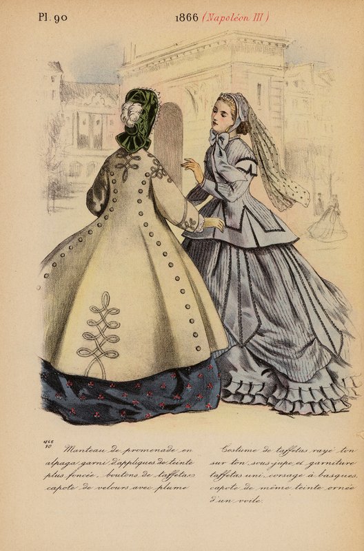 Mode française : 1866, Napoléon III - Louis Colas