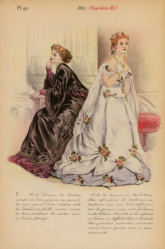 Mode française : 1867, Napoléon III - Louis Colas