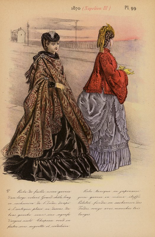 Mode française : 1870, Napoléon III - Louis Colas