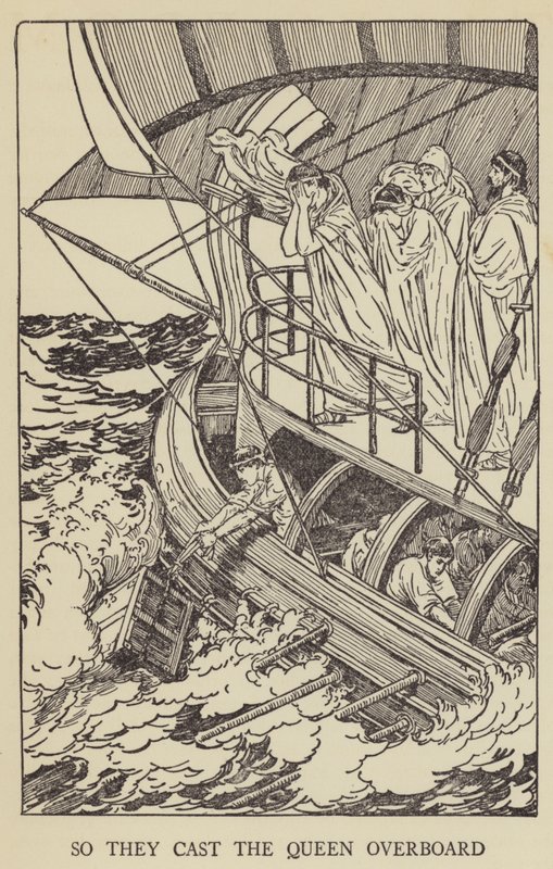 Alors ils ont jeté la reine par-dessus bord - Louis John Rhead