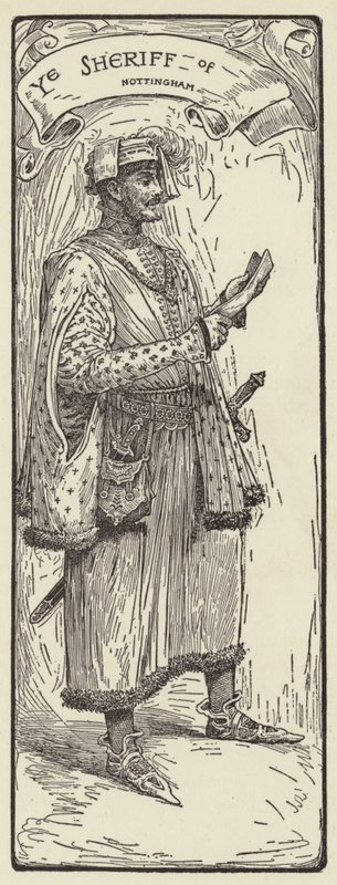 Le shérif de Nottingham - Louis John Rhead