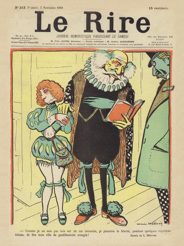Illustration pour Le Rire - Lucien Metivet