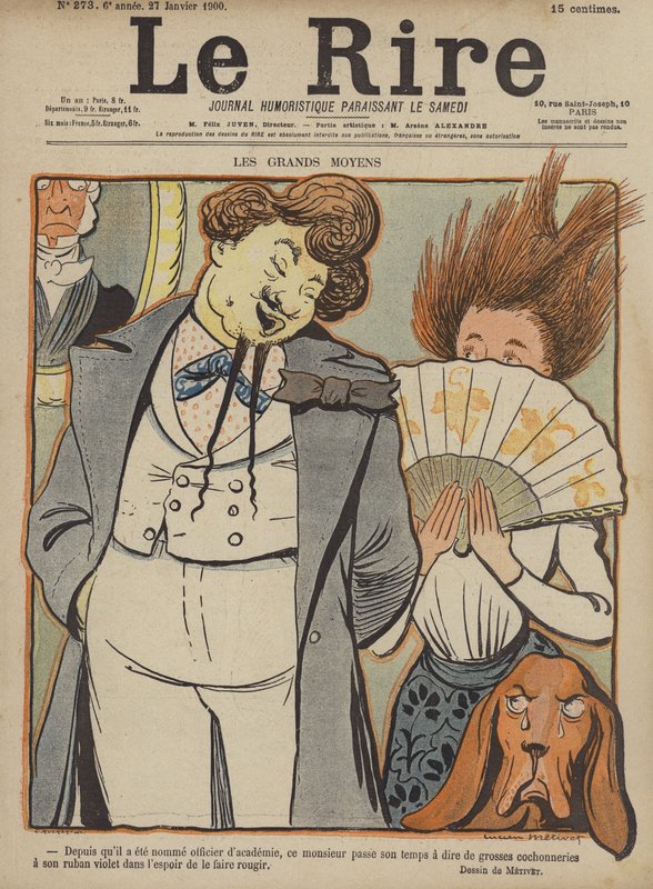 Illustration pour Le Rire - Lucien Metivet