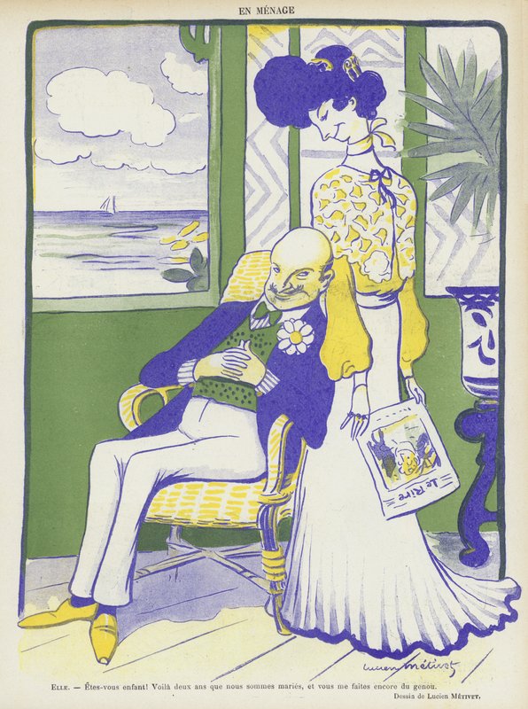 Illustration pour Le Rire - Lucien Metivet