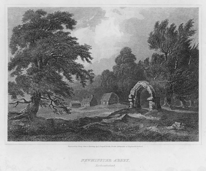 Abbaye de Newminster, Northumberland - Luke (after) Clennell
