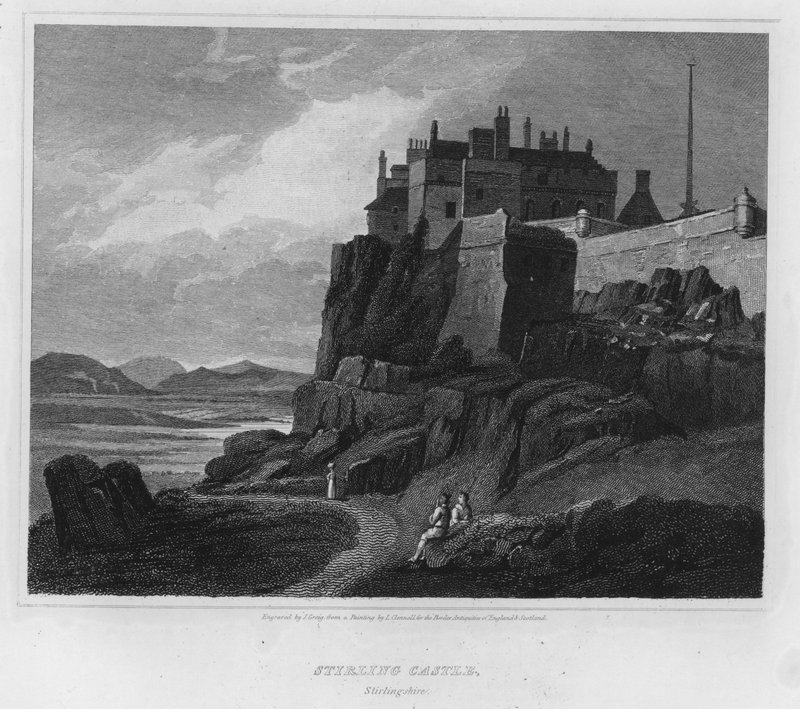 Château de Stirling, Stirlingshire (gravure) - Luke (after) Clennell