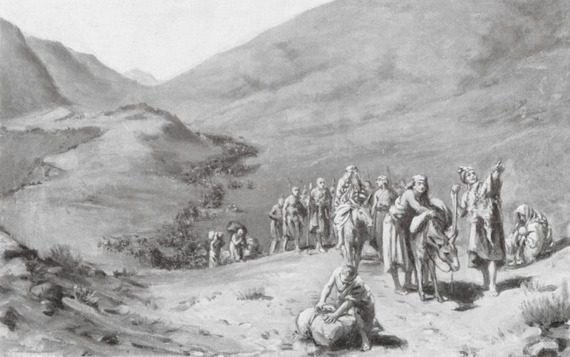 Migration des tribus sumériennes (litho) - Margaret (after) Dovaston