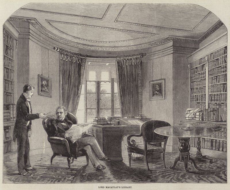 Bibliothèque de Lord Macaulay - Matthew Somerville Morgan