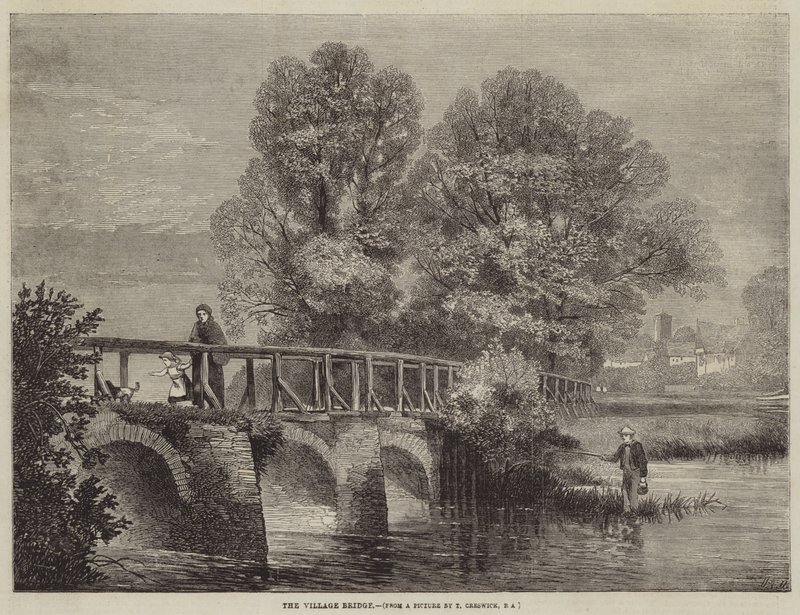 Le Pont du Village - Matthew Somerville Morgan