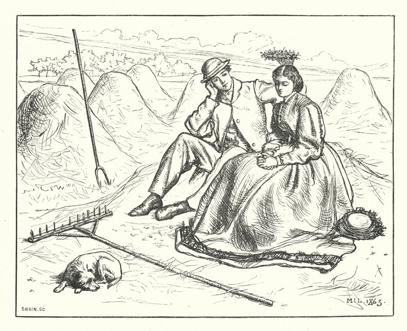 Dans le trèfle - Matthew James (attr. to) Lawless