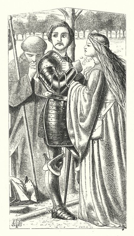 La jeune reine-épouse - Matthew James (attr. to) Lawless
