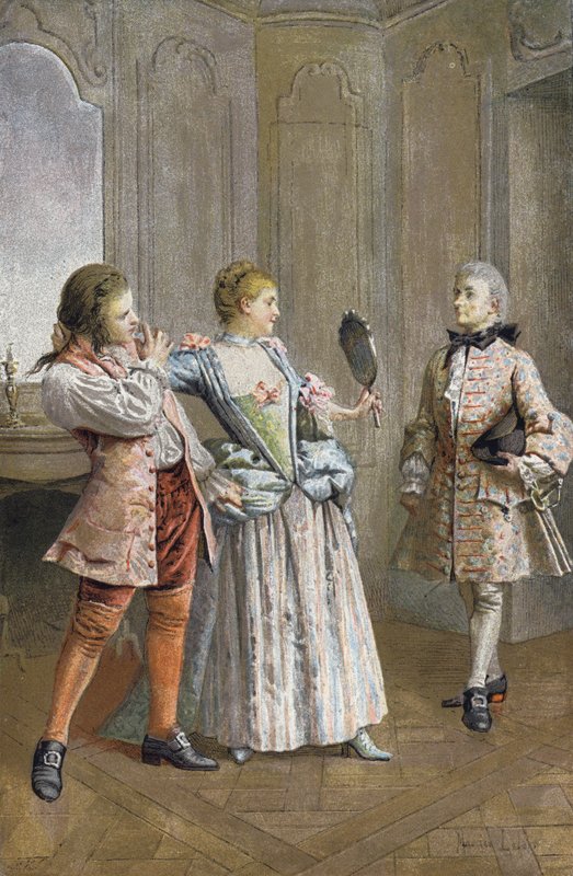 Le miroir - Maurice Leloir