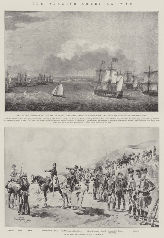 La guerre hispano-américaine - Maurice Romberg