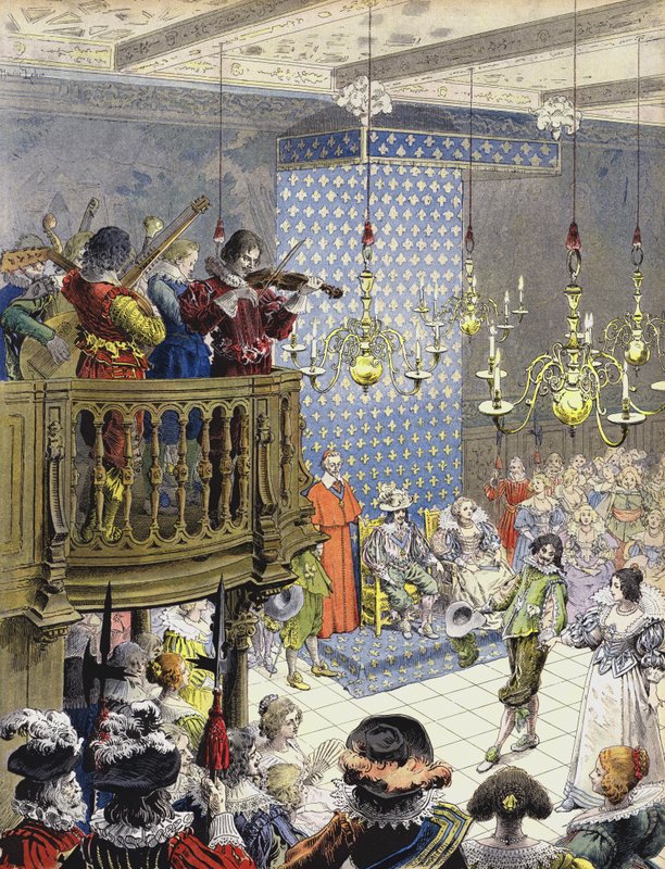 Un bal à la Cour - Maurice Leloir
