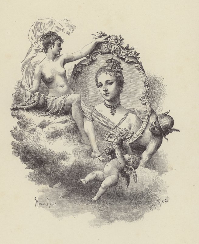 Illustration pour Manon Lescaut - Maurice Leloir
