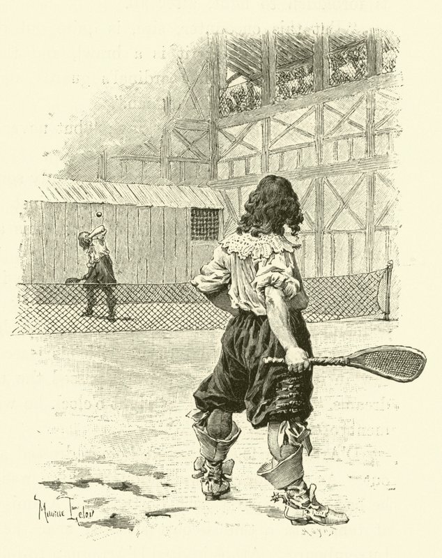 Illustration pour Les Trois Mousquetaires - Maurice Leloir