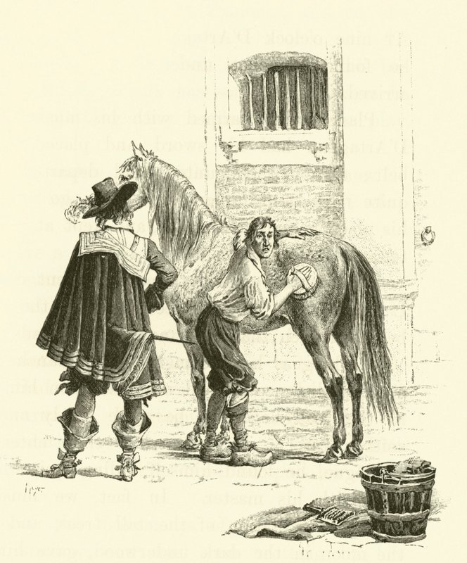 Illustration pour Les Trois Mousquetaires - Maurice Leloir