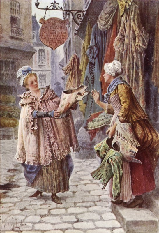 La Marchande à la toilette - Maurice Leloir