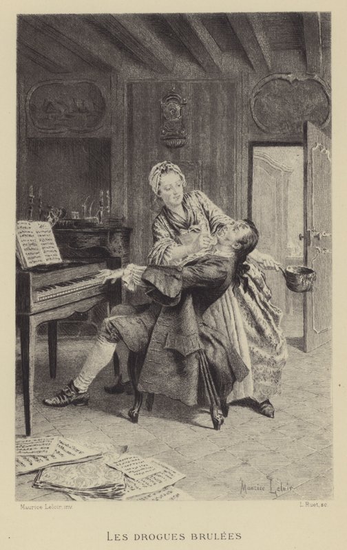 Les drogues brûlées - Maurice Leloir