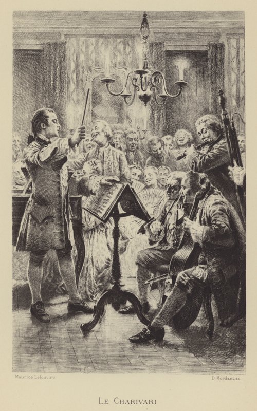 Le charivari - Maurice Leloir