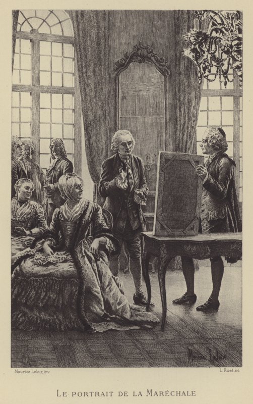 Le portrait de la Maréchale - Maurice Leloir