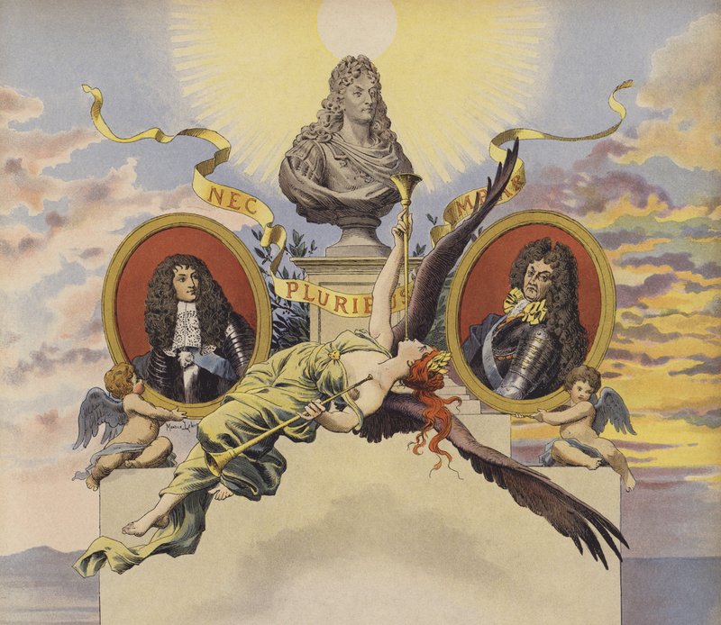 Les trois âges de Louis XIV - Maurice Leloir
