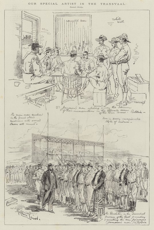 Nos artistes spéciaux au Transvaal - Melton Prior