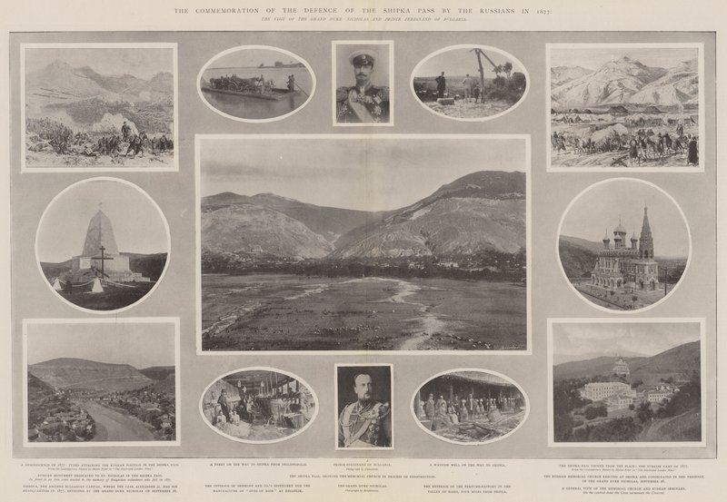 La commémoration de la défense du col de Shipka par les Russes en 1877 - Melton Prior
